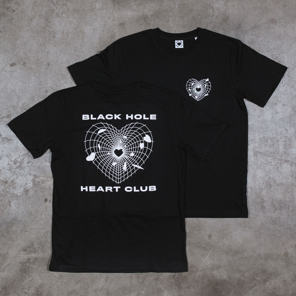 Black Hole Heart Club Shirt