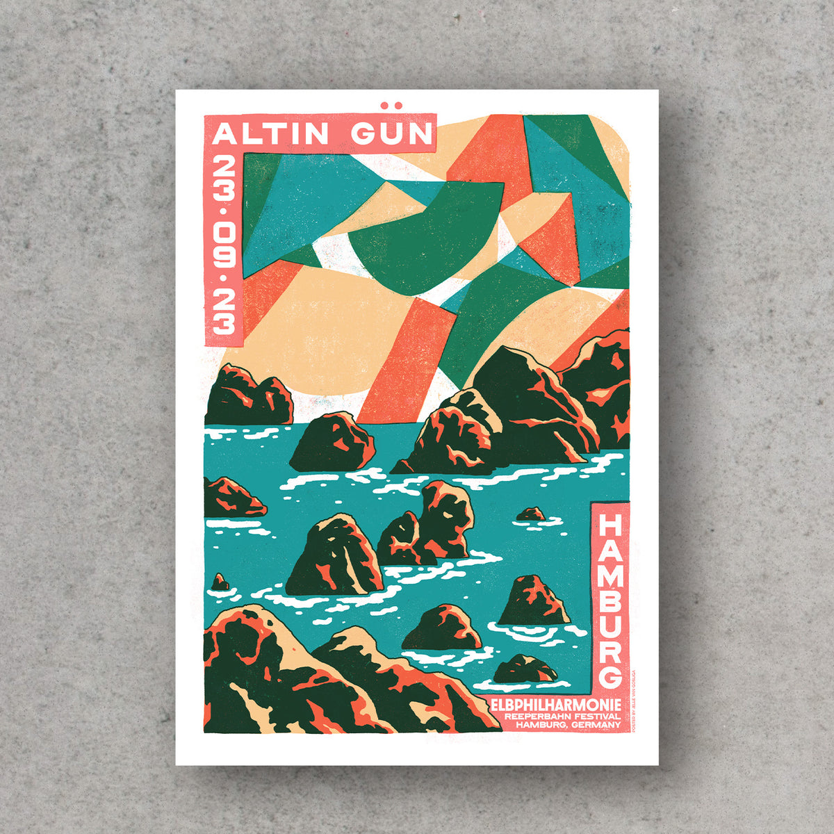 Altin Gün - Gigposter